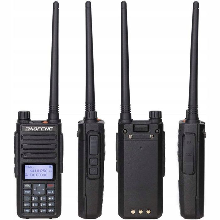 Krótkofalówka BAOFENG H6 Skaner POLICJA POGOTOWIE 10W Mocna Nowy Model