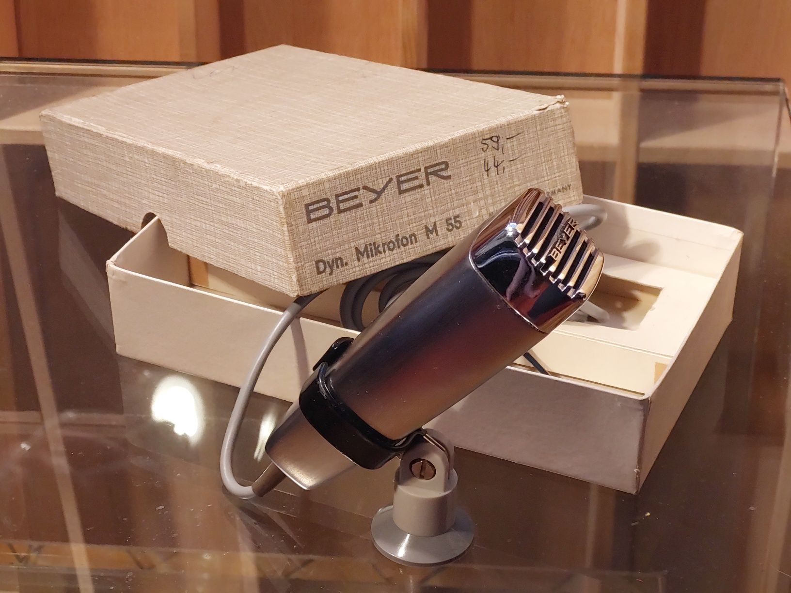 Beyer  M55  mikrofon  1967 r studyjny vintage Beyerdynamic
Beyer - M55