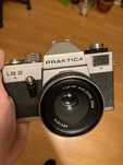 Praktica LB2 35mm+obiektyw Carl Zeiss jena f 2.8/50mm+skórzany futerał