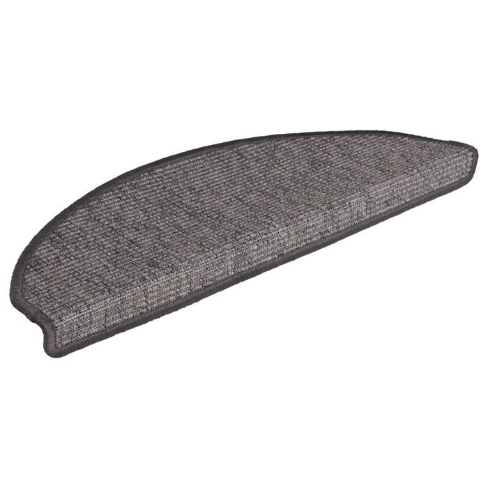 vidaXL Samoprzylepne nakładki na schody, 15 szt, 65x21x4 cm