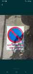 Placa proibido estacionar