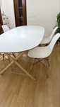 Conjunto mesa de jantar + 4 cadeiras