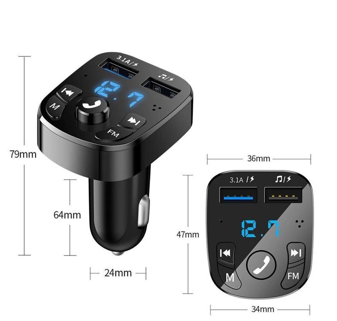 FM передавач Bluetooth НОВИЙ