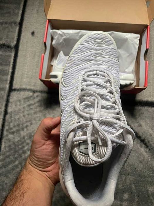 "Buty koszykówki "Nike_Air_Max_Plus_White R.38
