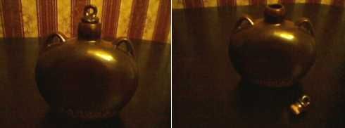 Штоф (бутылка) для вина, наливок и ликёров, с крышкой