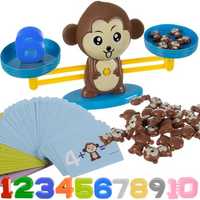 Małpka - gra edukacyjna- waga szalkowa