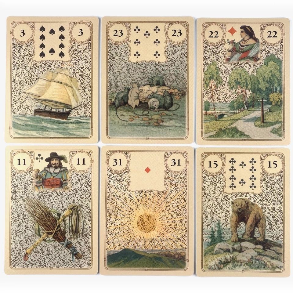 Baralho / oraculo Golden Lenormand