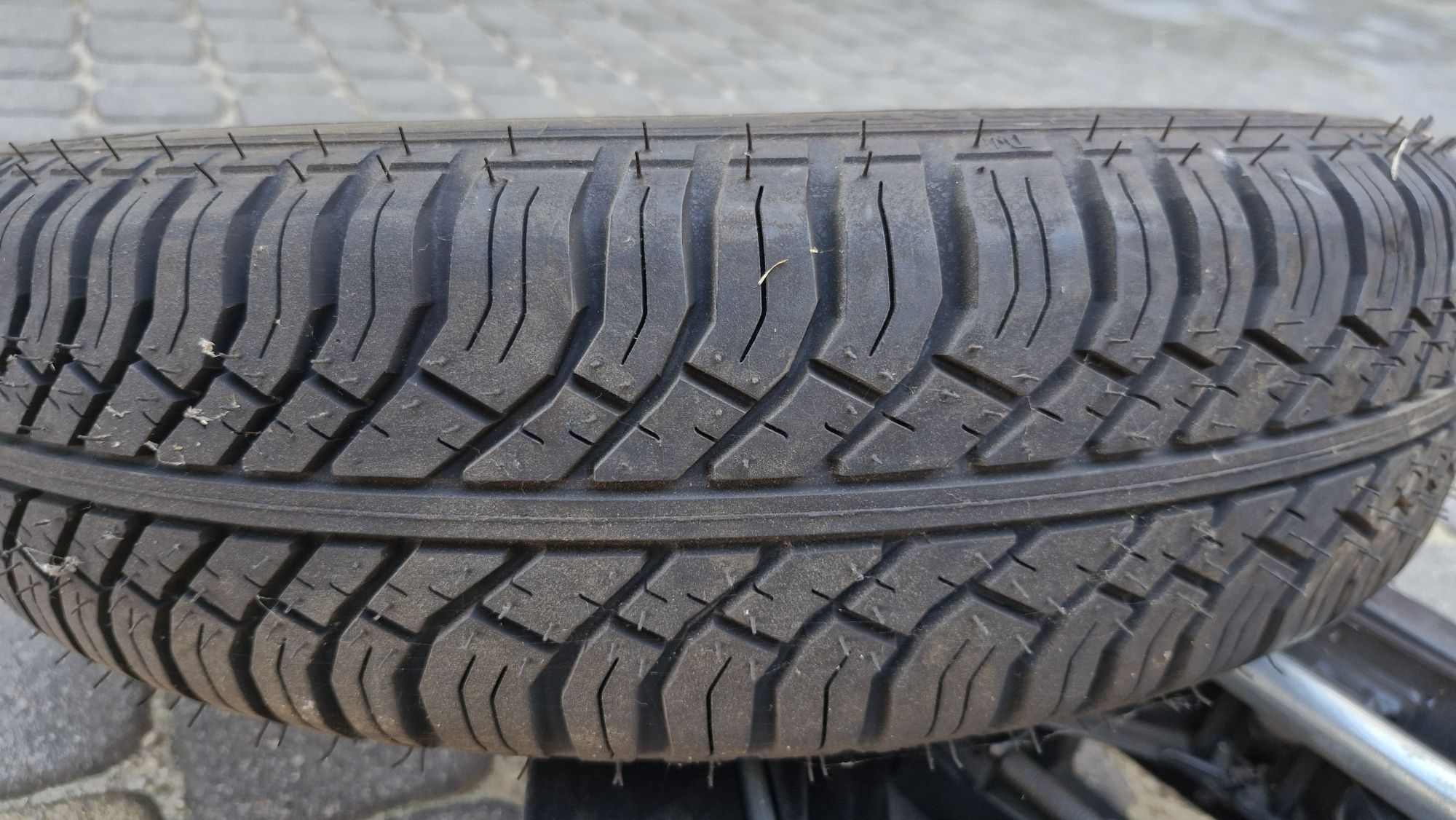 Koło dojazdowe 135/80R13 Ford Fiesta IV gen od 1995 do 2001