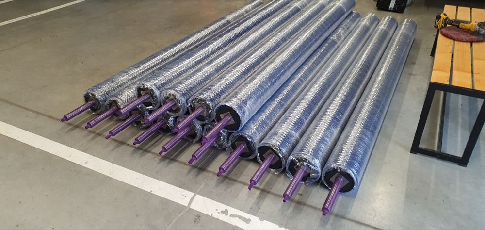 Szczotka z wałem do szczotkarki warzyw, myjka, płuczka | OD PRODUCENTA