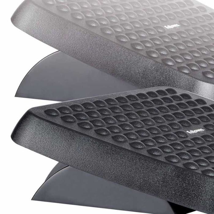 Podnóżek regulowany pod biurko FELLOWES Ergonomiczny Czarny Duża ilość