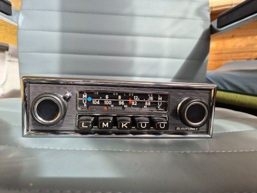 Unikatowe Radio Blaupunkt Frankfurt CHROM !! z Bluetooth mp3 !! Merced