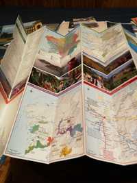 Galicja - mapa turystyczna z mini-przewodnikiem