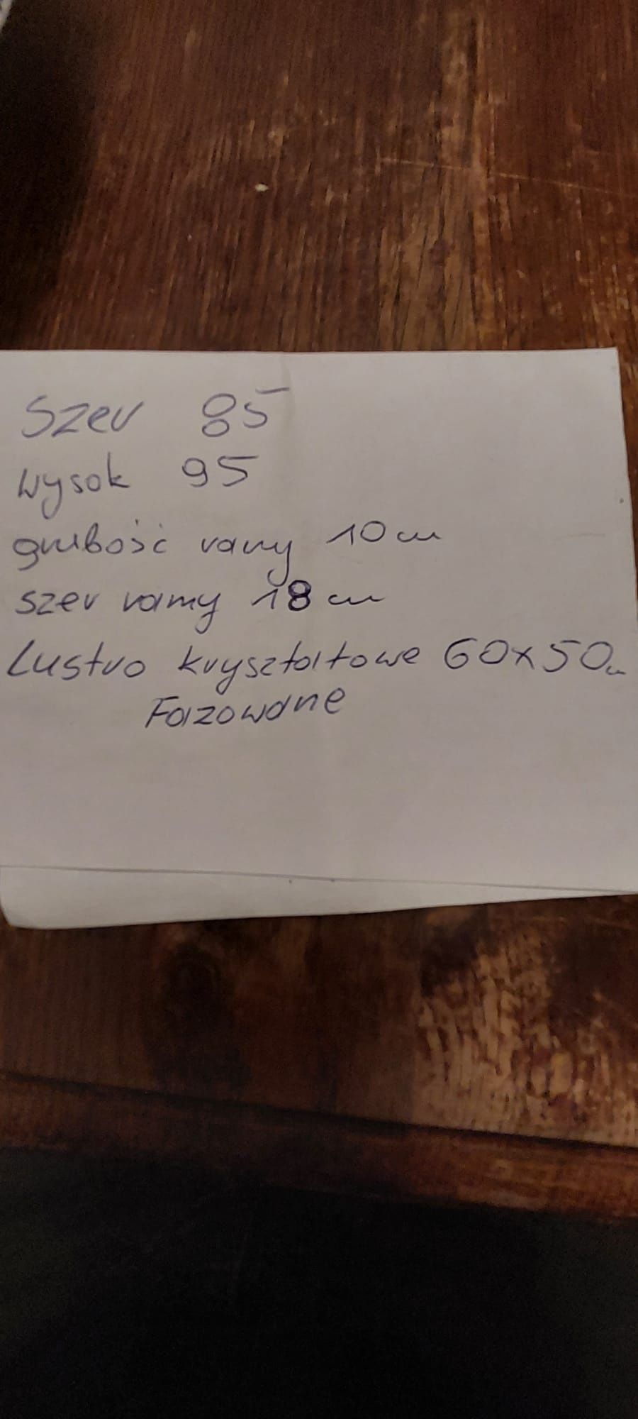 Antyk lustro w złotej ramie