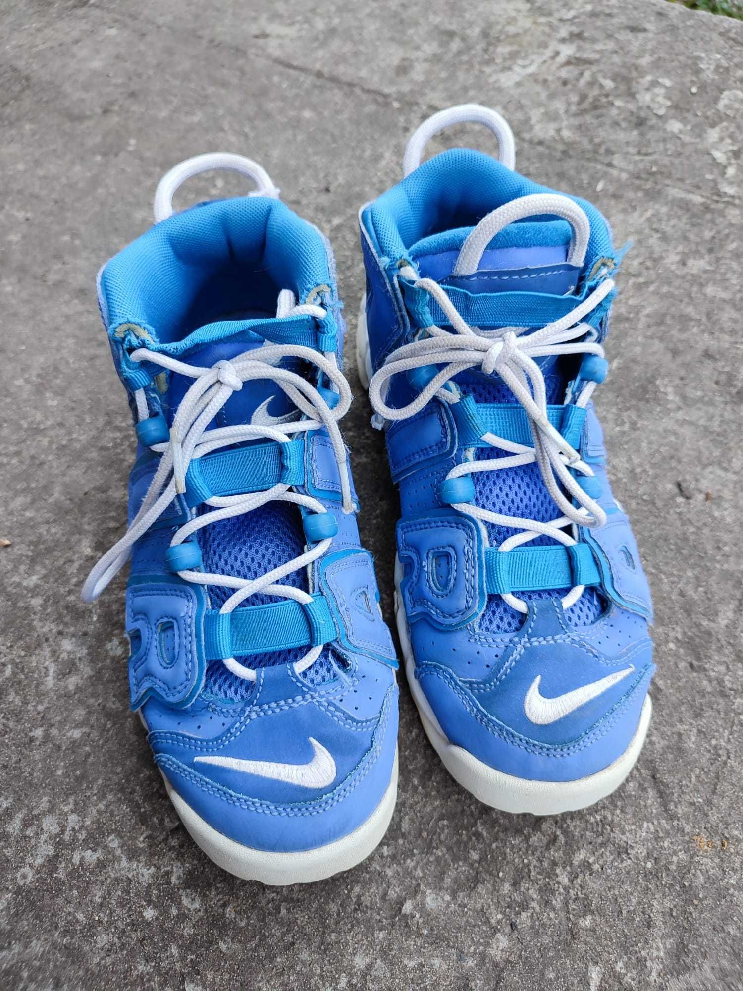 Nike Air More Uptempo UNC 5Y (37.5) – Rzadki model!