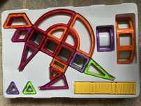 Конструктор магнітний 3D Magnetic Sheet "Світ Динозаврів", 97 дет