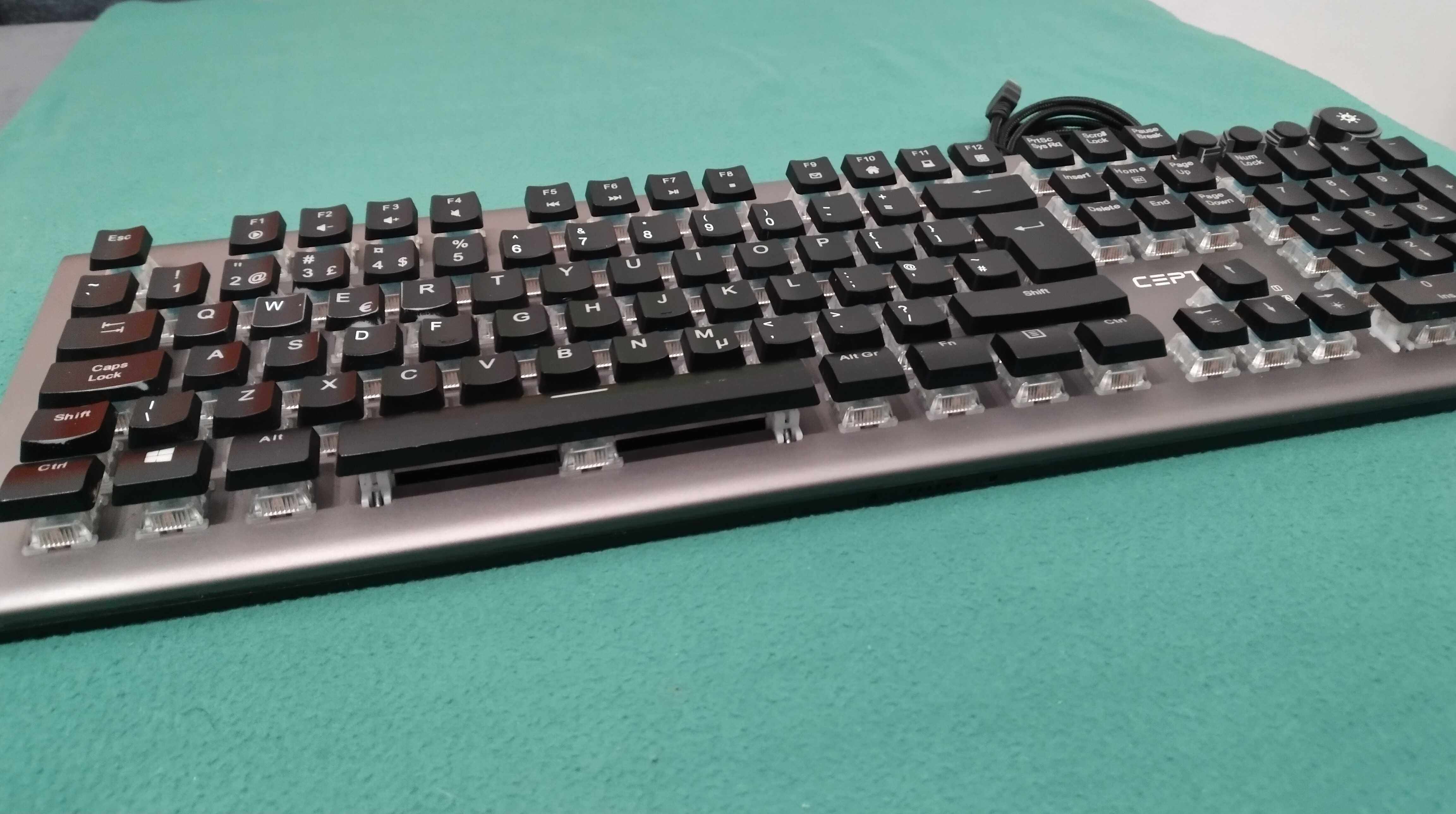 S CEPTER ROGUE Gaming Advanced Klawiatura Mech Metal keyboard RGB MSR1