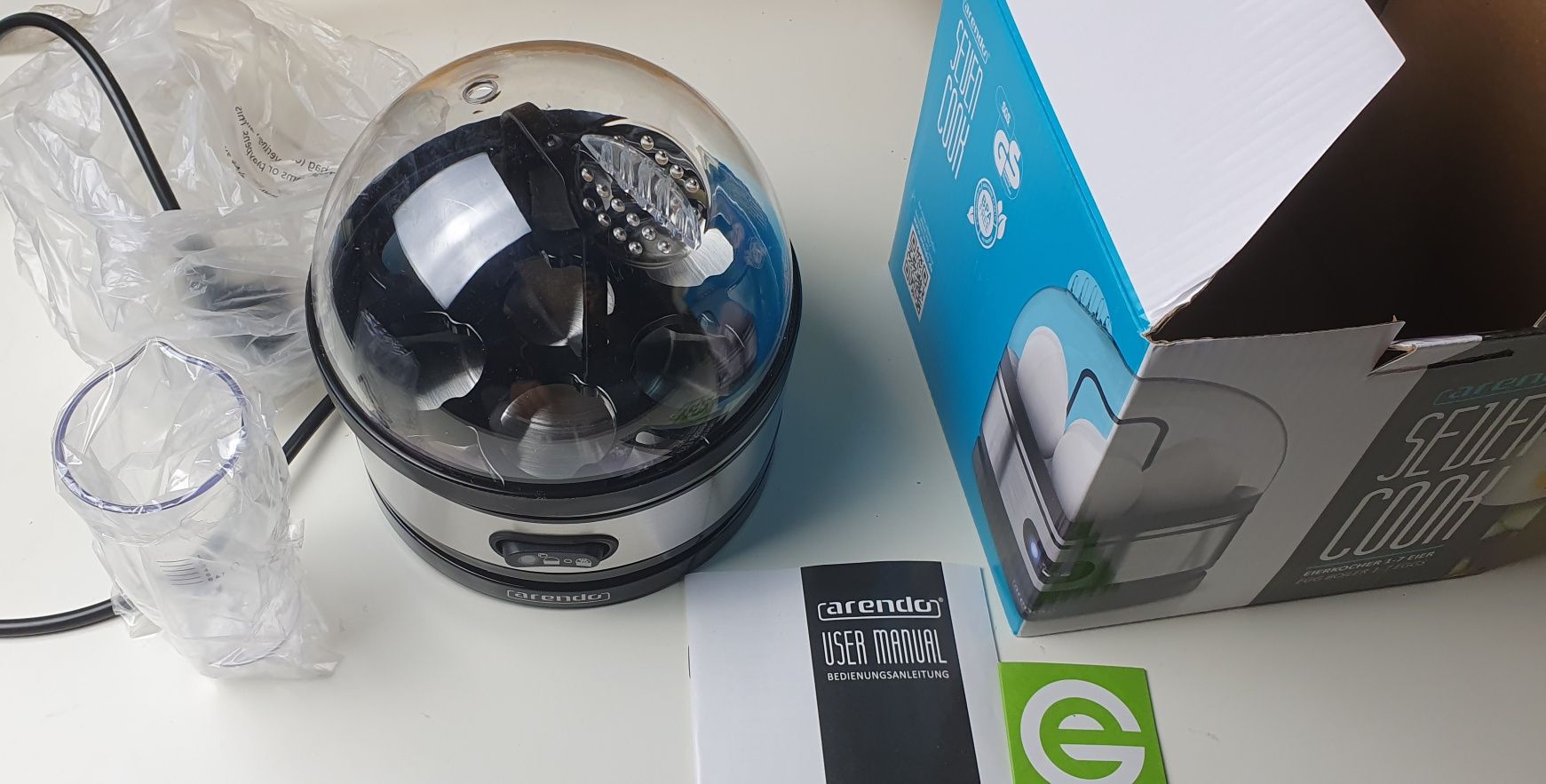 Jajowar "ARENDO" Model 300786 pojemność max 7 jajek