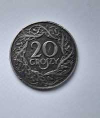 Moneta 20 groszy 1923 rok