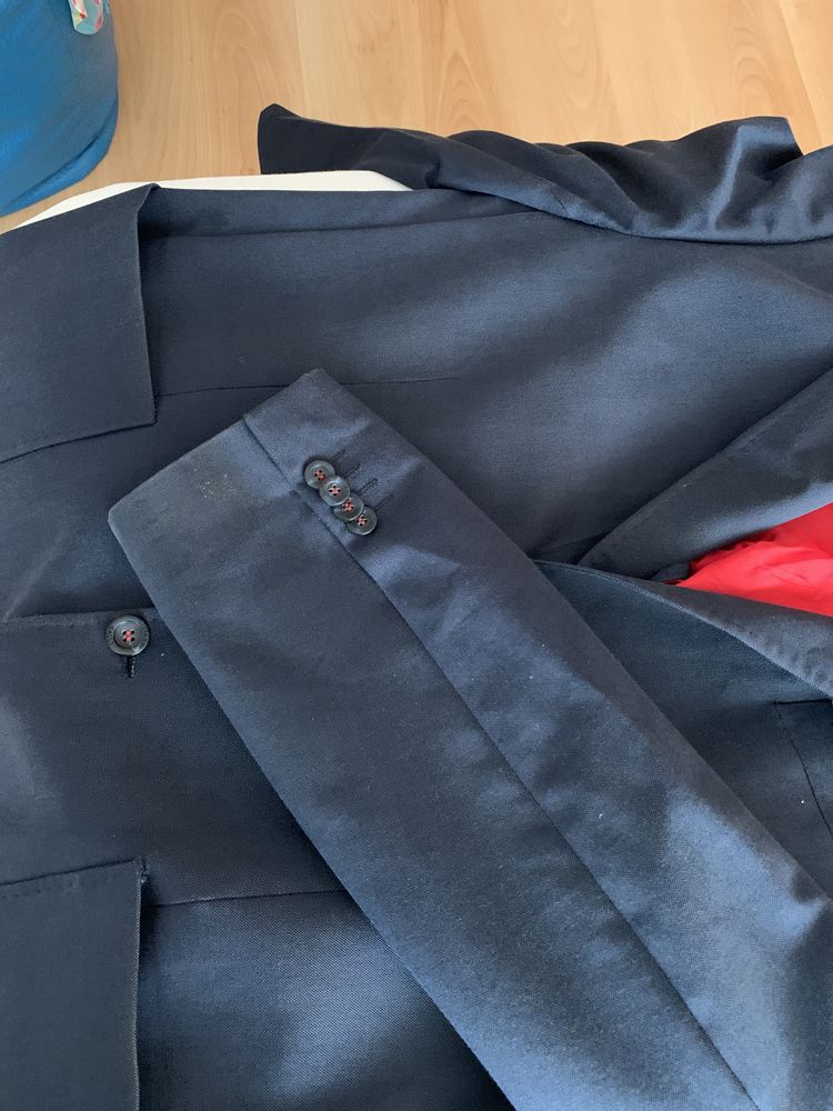 Blazer Giovanni Galli azul escuro