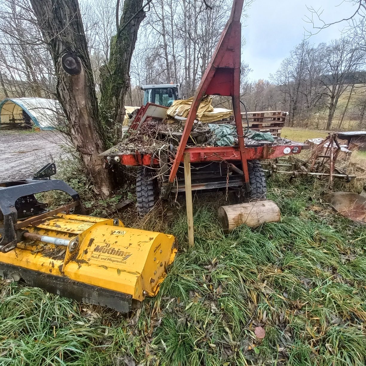 Przyczepa 7 ton wywrotka