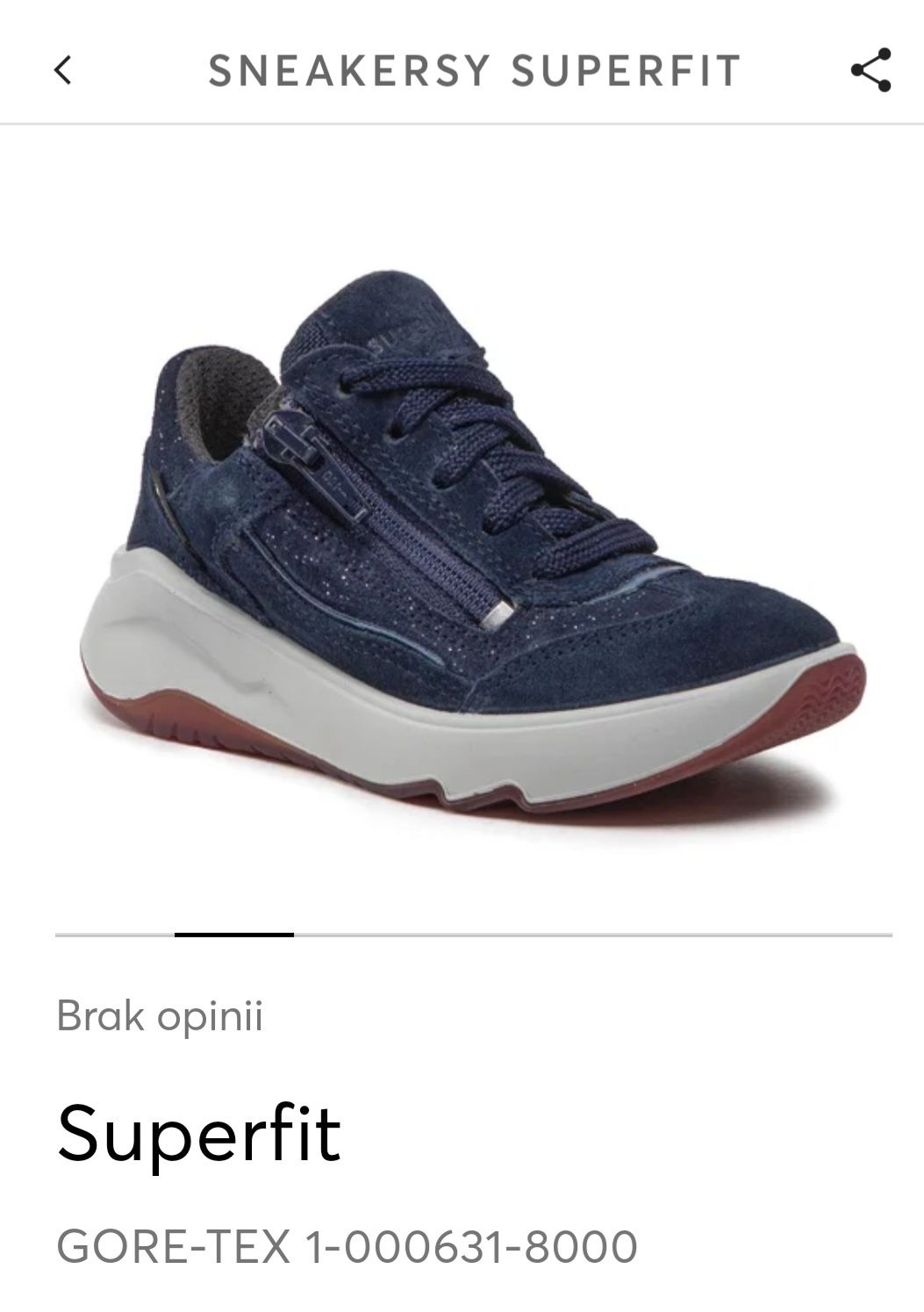 Buty dziewczęce Superfit r.36 skóra i gore-tex  23,5 cm bdb stan