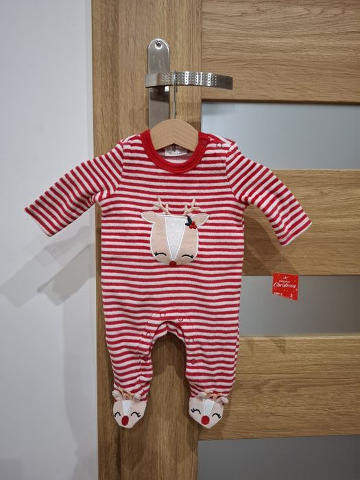 Pajacyk niemowlęcy świąteczny Pepco 56