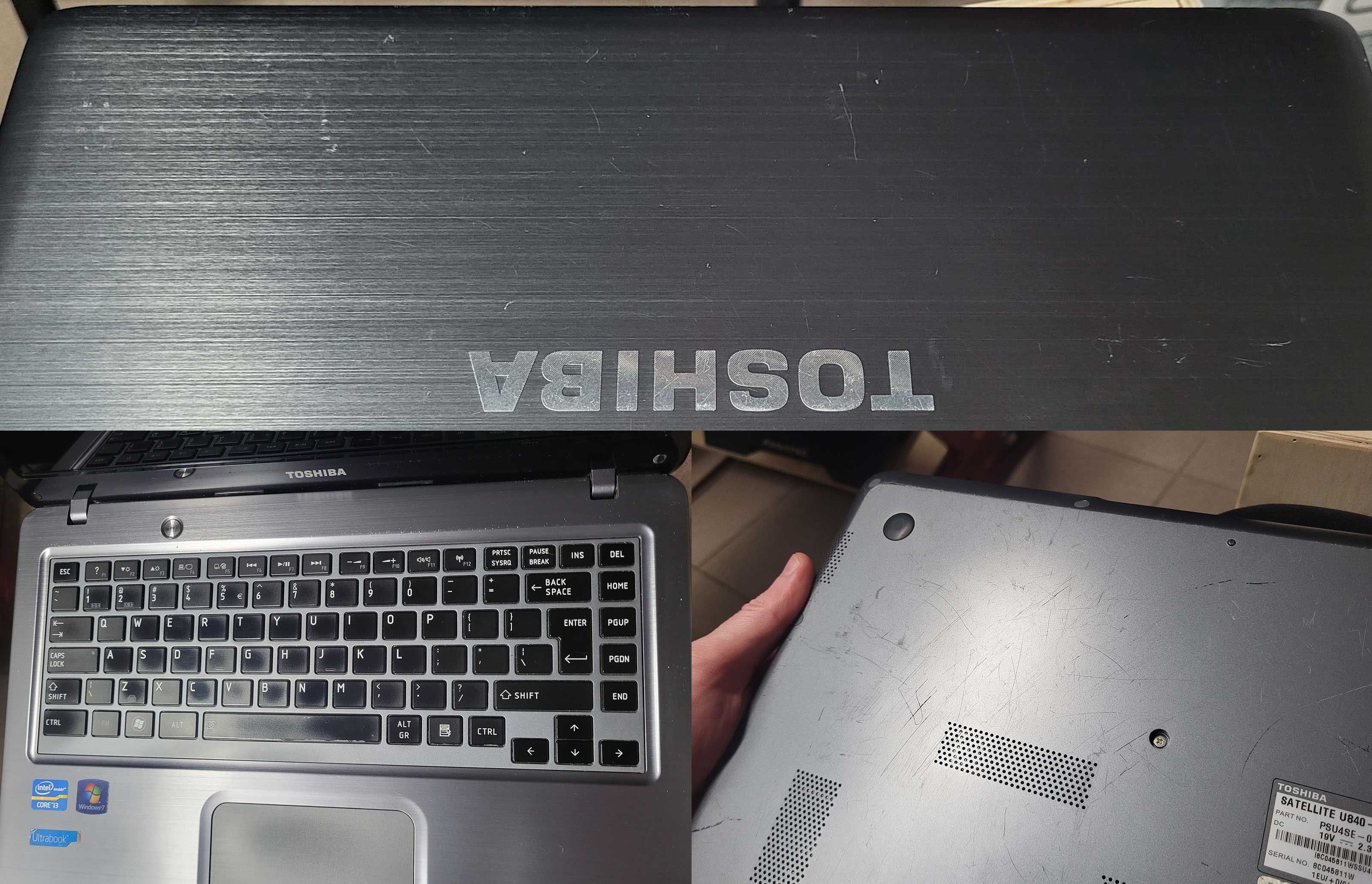 laptopy Dell i Toshiba i3, ram, ssd