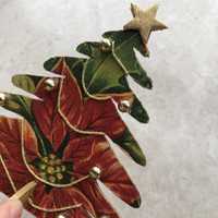 Choinka figurka dekoracja świąteczna