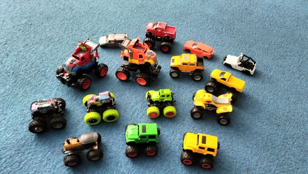 Auto auta dżipy jeep zestaw