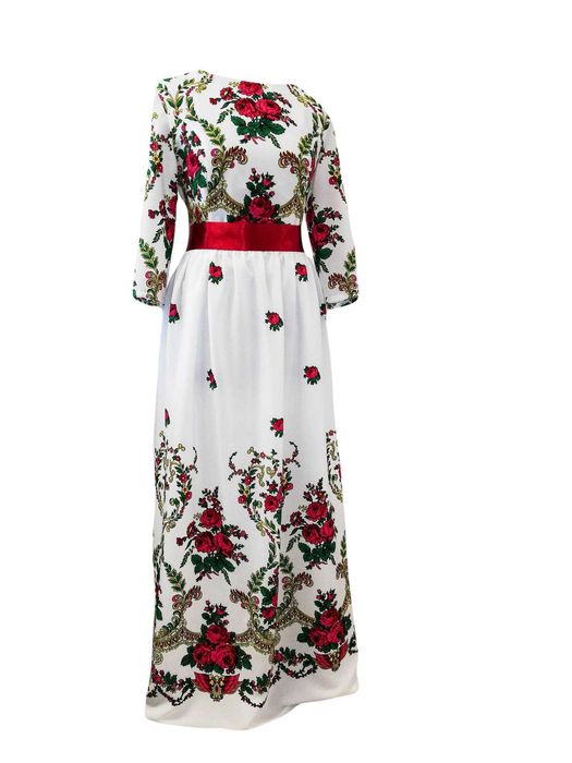 sukienka ślubna , góralska maxi