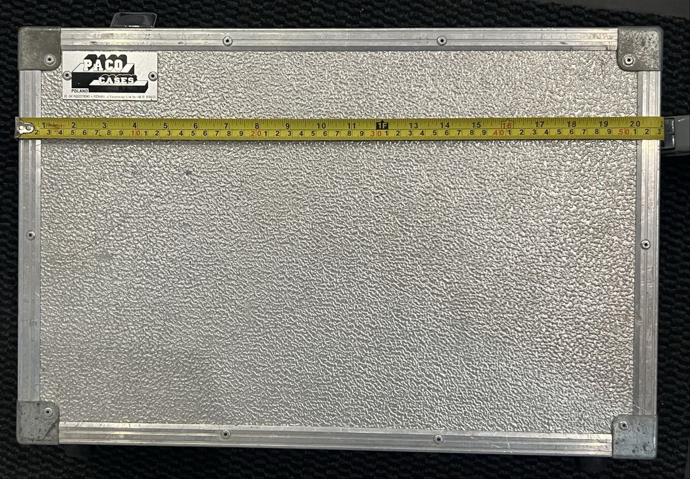 Case skrzynia walizka pedalboard Paco Cases
