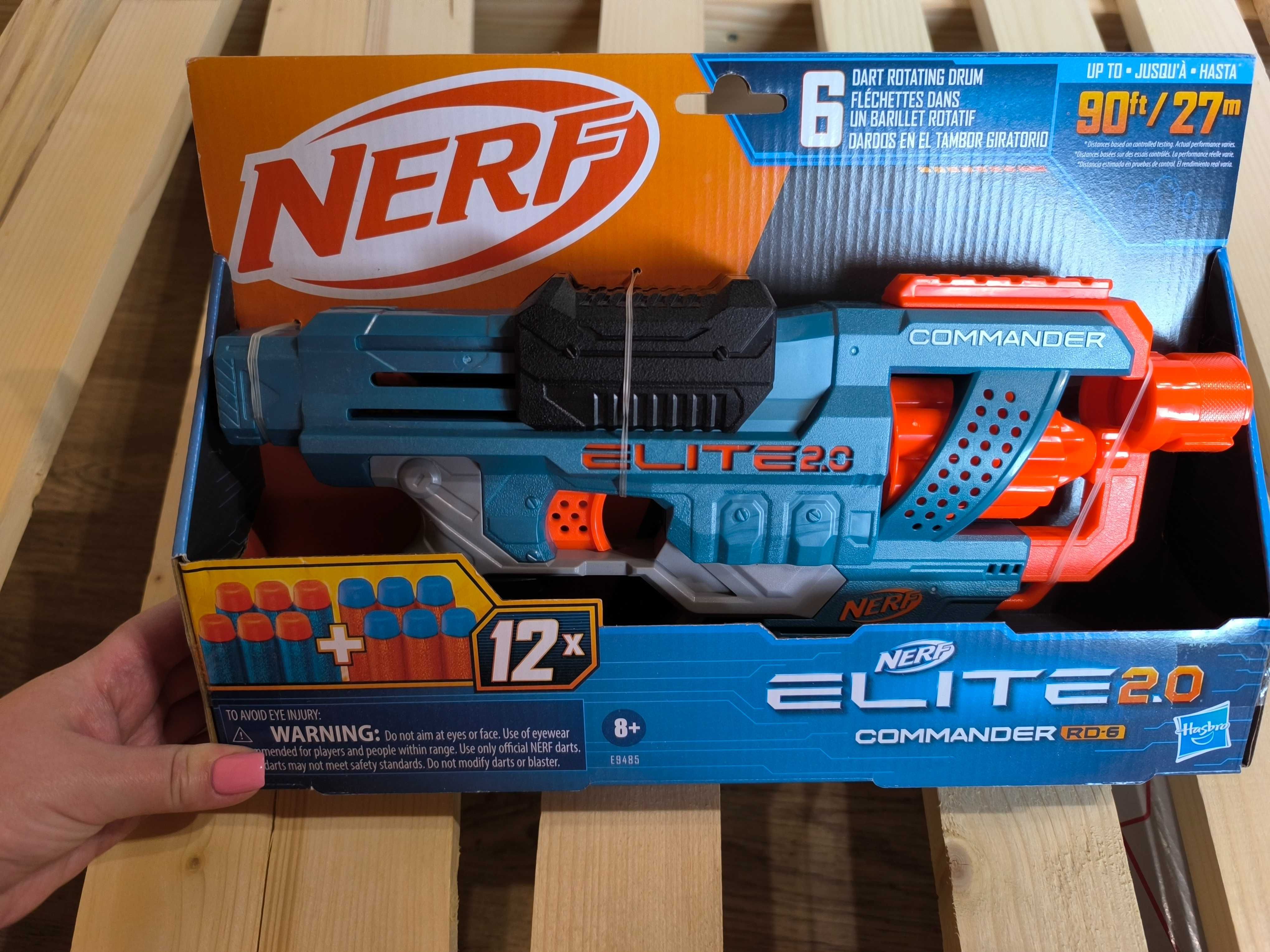 Бластер nerf elite 20 commander
