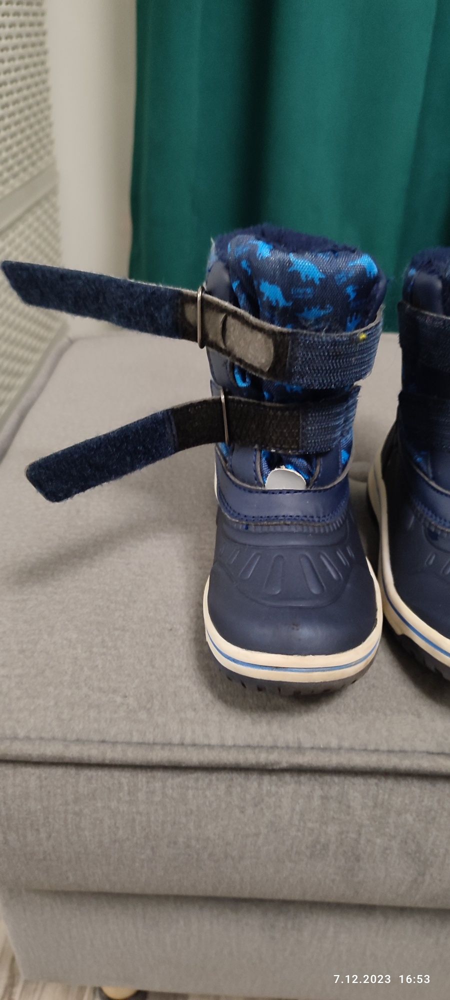 Buty chłopięce zimowe
