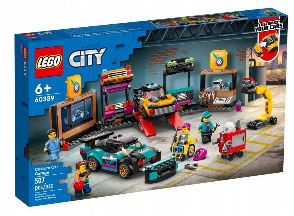 Lego City 60389 Warsztat Tuningowania Samochodów