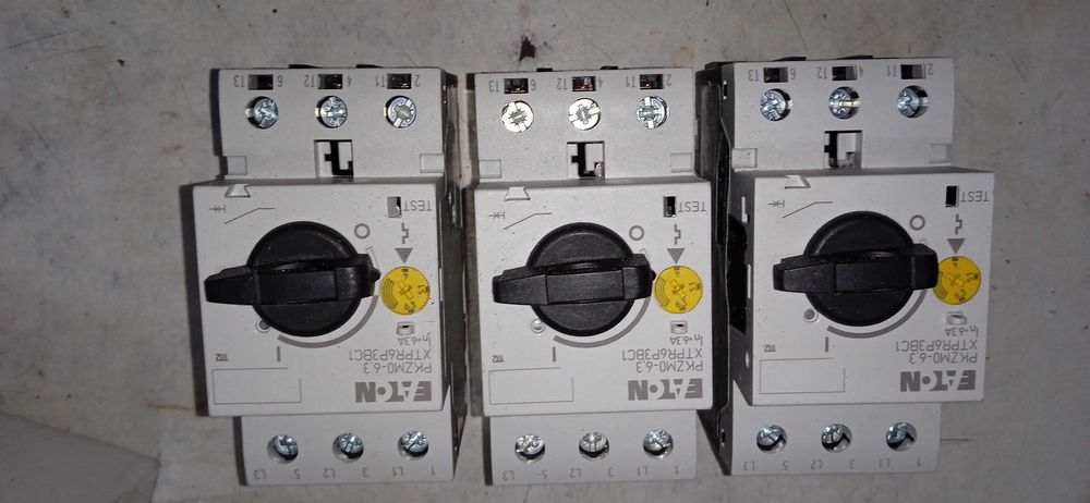 Продам Автомати захисту двигуна Eaton PKZM0-6,3А. 3P. Made in Germany.