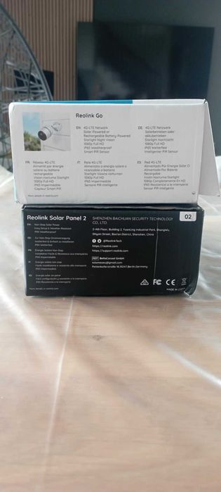 Kamera Reolink Go + panel solarny – bezprzewodowa, LTE, na budowę