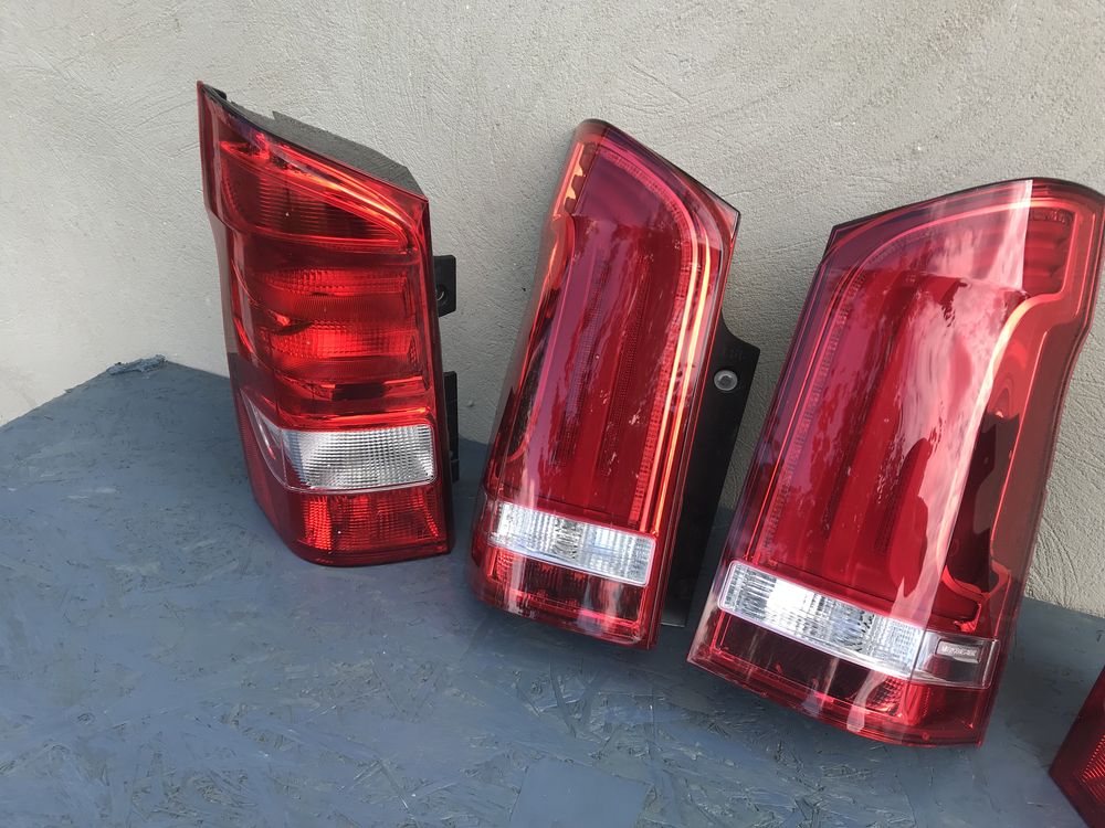 LED фанарі фонарь стоп задні фари w447 v-class авторозборка