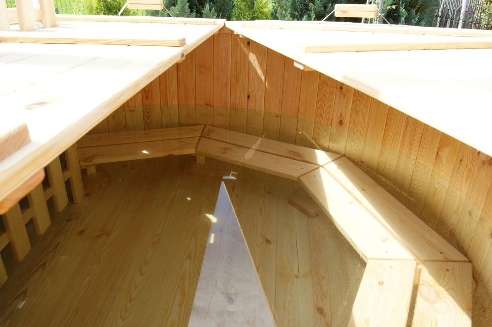 Beczka Kąpielowa Typu Premium Balia Ogrodowa Sauna Beczka Bania Ruska