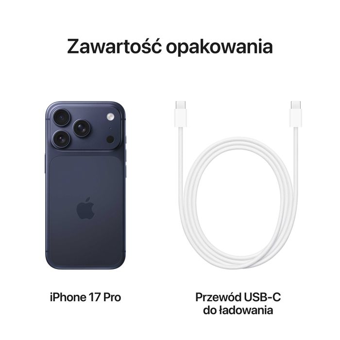 Apple iPhone 17 Pro 256 GB – Głębinowy Błękit | PREMIUM | Gwarancja