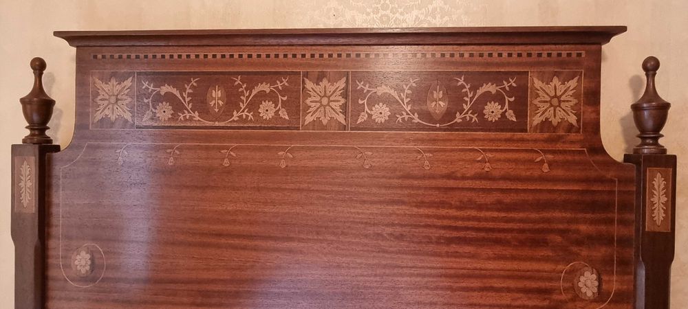 Mobilia antiga de quarto - Cama de Solteiro