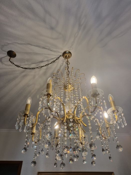Lustre/Candeeiro sala 8 lâmpadas