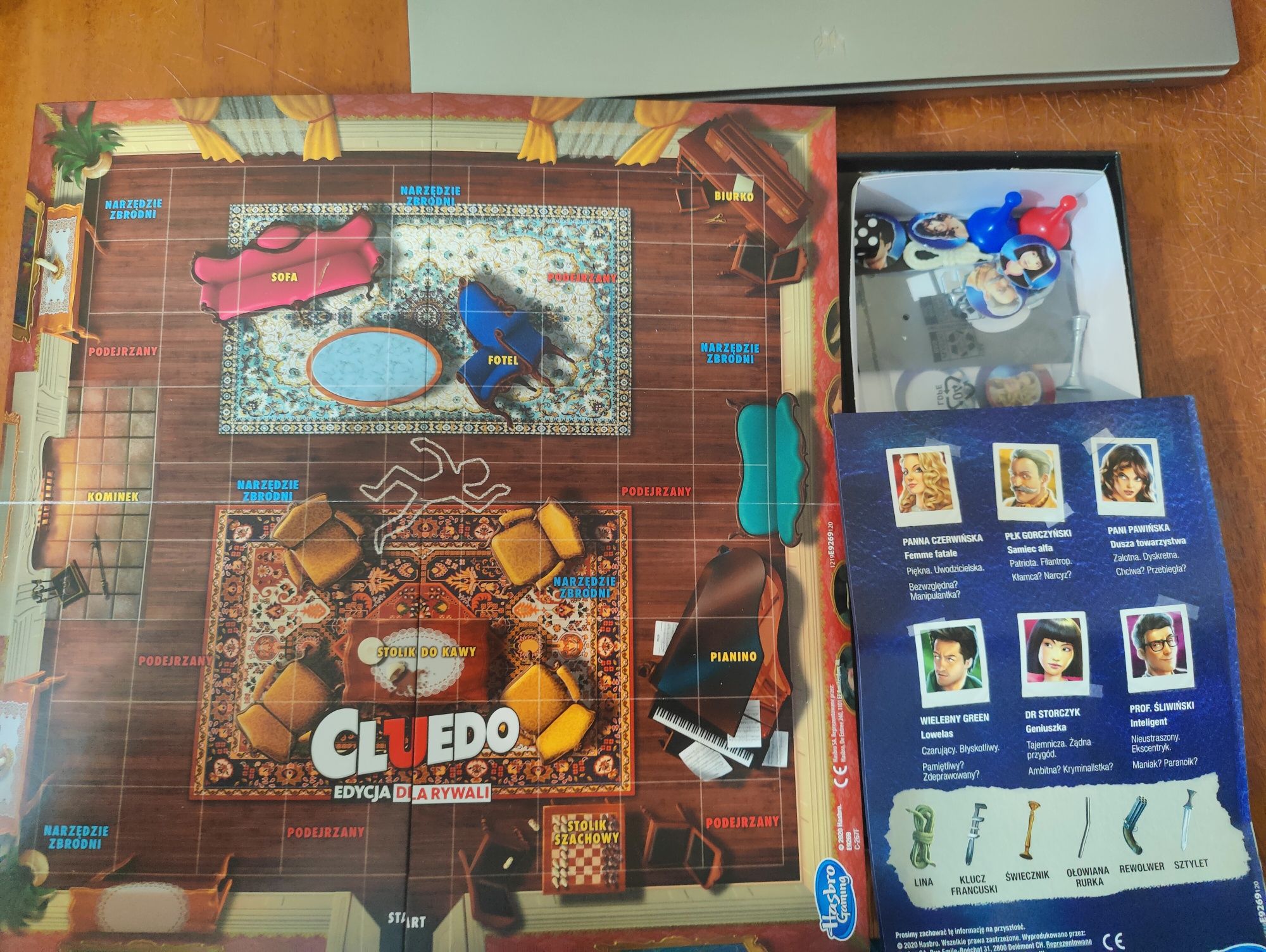 Настільні ігри еквитоки, магічні знаки, Harry potter, cluedo, джанго