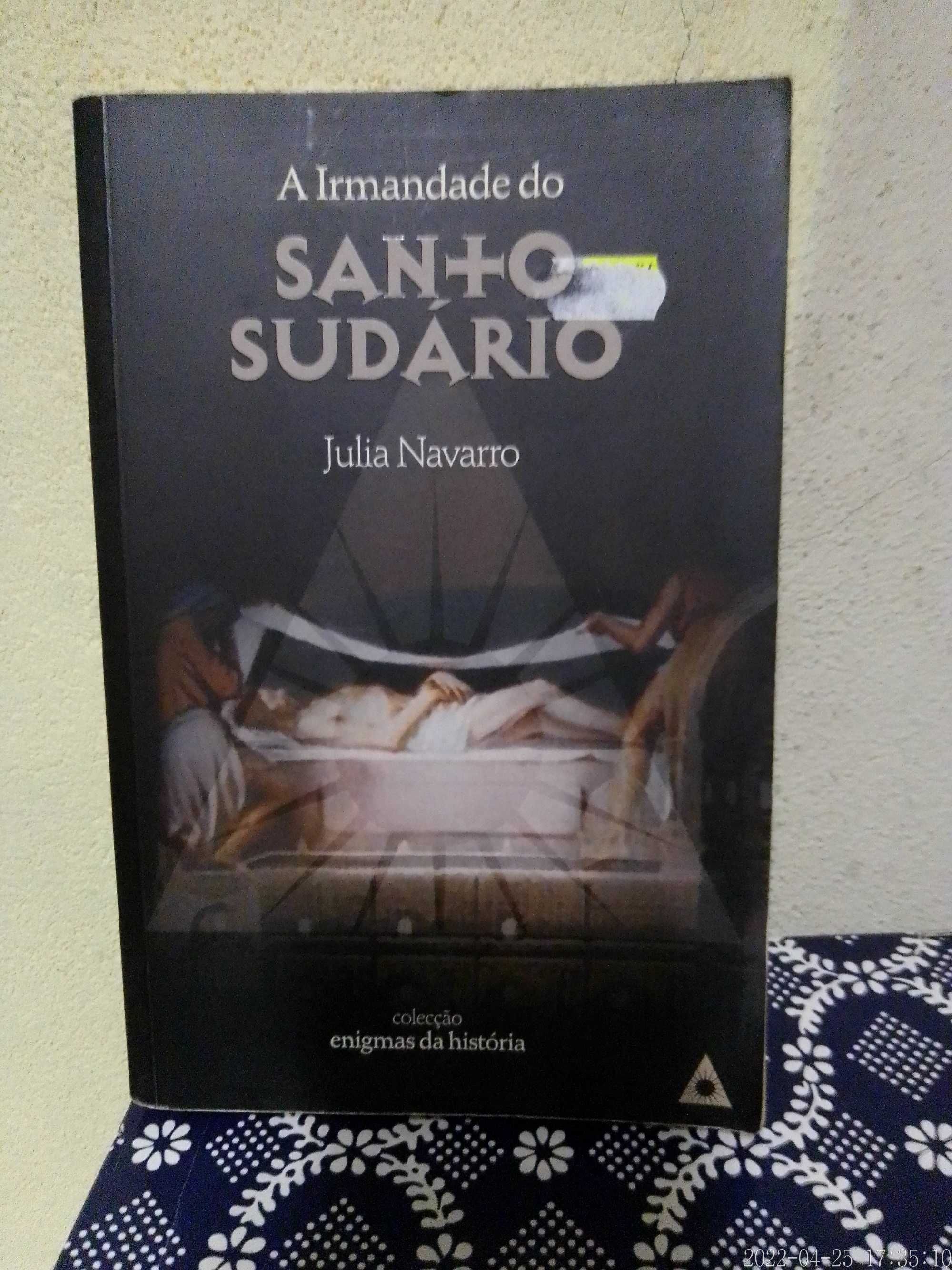 Livro A Irmandade do Santo Sudário de Julia Navarro Romance Templários