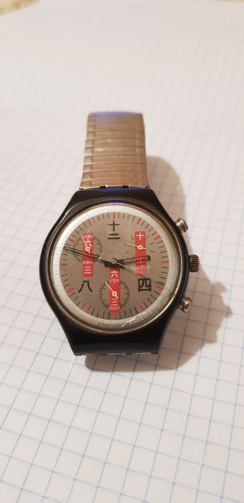 Часы Swatch Швейцария на ходу. Винтаж.