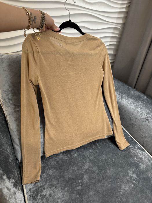 Бежевый лонг люкс бренд s,m