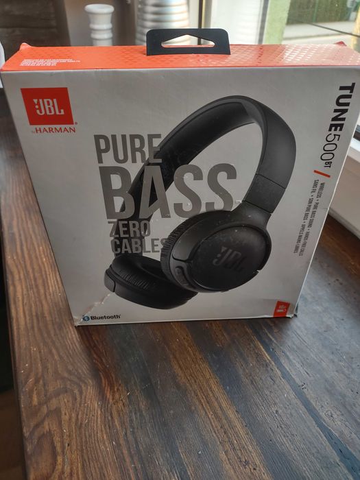 JBL Tune 500BT słuchawki bluetooth (oryginalne) kolor czarny