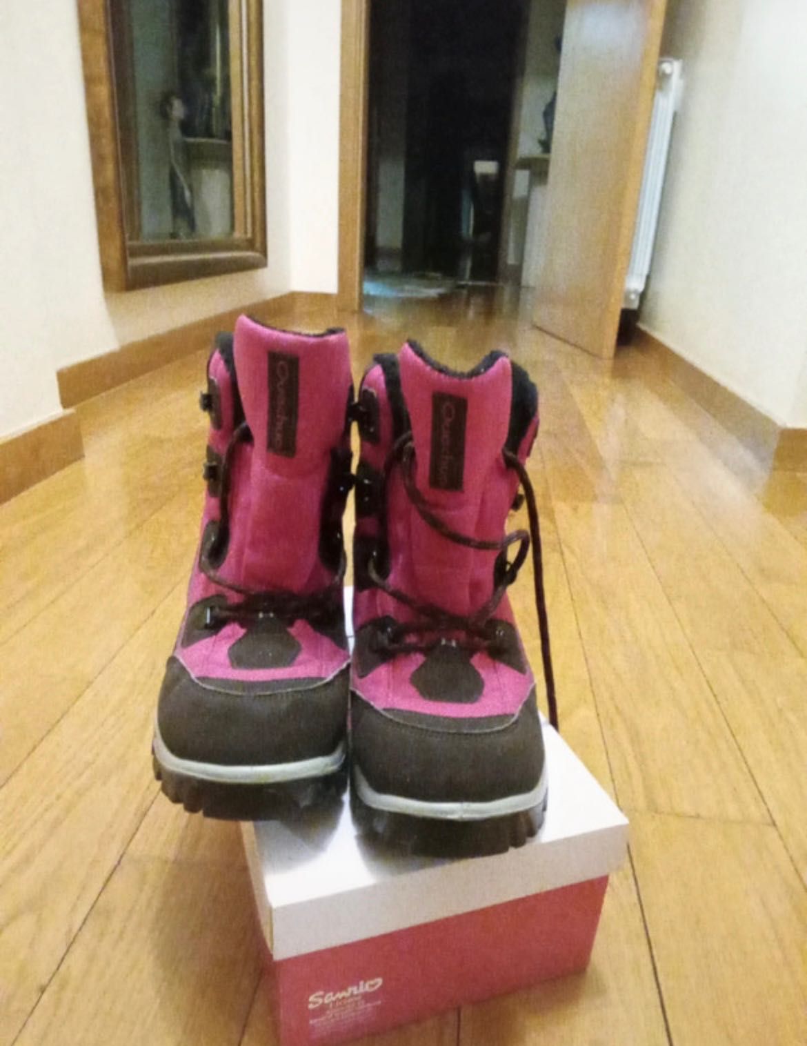 Botas para a Neve cardadas