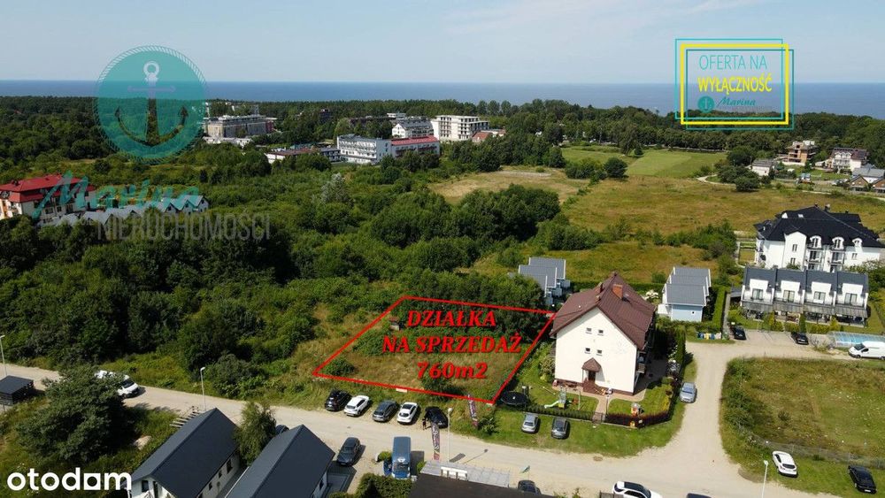 Na sprzedaż nadmorska działka w Jastrzębiej Górze