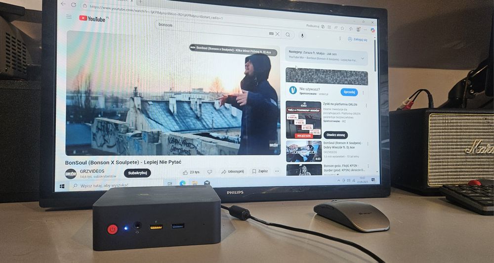 Mini komputer Beelink Intel core i3 SSD 8gb ram