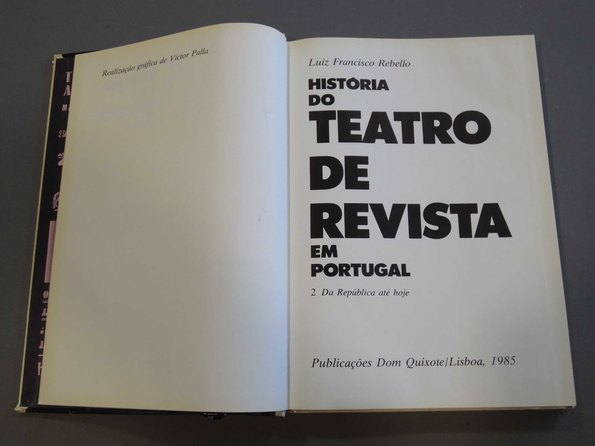 Livro História do Teatro de Revista em Portugal 2
